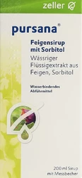 Pursana Feigensirup mit Sorbitol