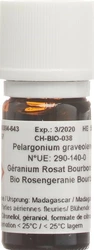 AromaSan Rosengeranie Ätherisches Öl Bio