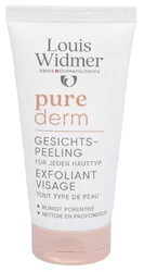 Louis Widmer Purederm Gesichtspeeling ohne Parfum