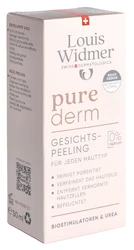 Louis Widmer Purederm Gesichtspeeling ohne Parfum