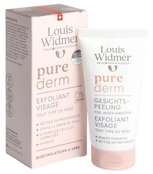 Louis Widmer Purederm Gesichtspeeling ohne Parfum