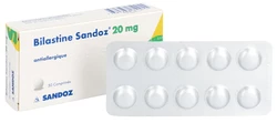 Bilastin Sandoz Tablette 20 mg