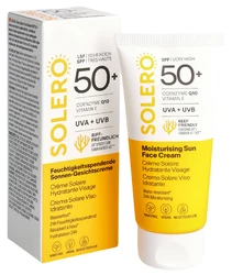 Solero crème solaire visage hydratante SPF50+