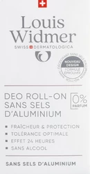 Louis Widmer déo roll-on sans aluminium sans parfum