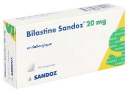 Bilastin Sandoz Tablette 20 mg