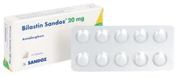 Bilastin Sandoz Tablette 20 mg