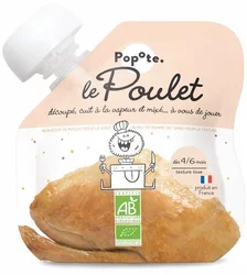 POPOTE Quetschie Poulet Bio