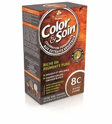 Les Trois Chênes Color & Soin ation 8C blond cuivré