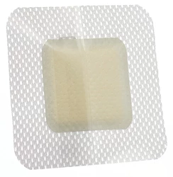 Urgo UrgoStart Plus Border Selbsthaftende Polyacrylatwundauflage 10x10cm mit mikroadhäsiver TLC-NOSF-Wundheilungsmatrix