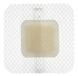 Urgo UrgoStart Plus Border Selbsthaftende Polyacrylatwundauflage 8x8cm mit mikroadhäsiver TLC-NOSF-Wundheilungsmatrix