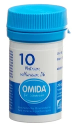 Omida Nr10 Natrium sulfuricum Tablette 6 D