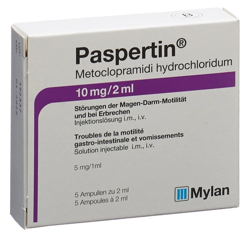 Paspertin Inj Lös 10 mg/2ml - 5x2 ml | BENU Apotheke