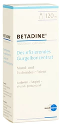 BETADINE desinfizierendes Gurgelkonzentrat Gurgelkonzentrat