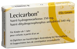 Lecicarbon Suppositorium