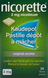 Nicorette Original Kaudepots 2 mg