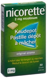 Nicorette Original Kaudepots 2 mg