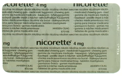 Nicorette Original Kaudepots 4 mg