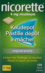 Nicorette Original Kaudepots 4 mg