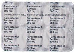 Paracetamol Zentiva Tablette 500 mg