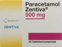 Paracetamol Zentiva Tablette 500 mg