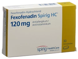 Fexofenadin Spirig HC Filmtablette 120 mg
