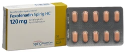 Fexofenadin Spirig HC Filmtablette 120 mg