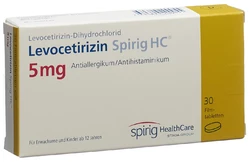 Levocetirizin Spirig HC Filmtablette 5 mg