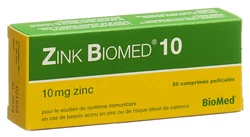 Zink Biomed 10 Filmtablette