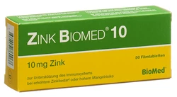 Zink Biomed 10 Filmtablette