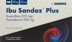 Ibu Sandoz Plus Filmtablette 200 mg/500 mg