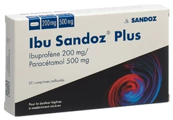 Ibu Sandoz Plus Filmtablette 200 mg/500 mg