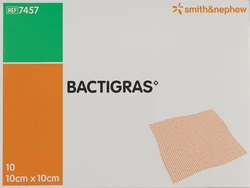 BACTIGRAS Gazeverband 10cmx10cm