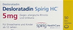 Desloratadin Spirig HC Filmtablette 5 mg