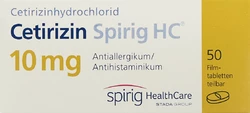 Cetirizin Spirig HC Filmtablette 10 mg