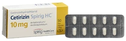 Cetirizin Spirig HC Filmtablette 10 mg