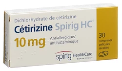 Cetirizin Spirig HC Filmtablette 10 mg