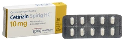 Cetirizin Spirig HC Filmtablette 10 mg