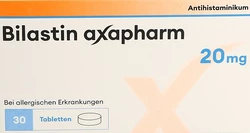 Bilastin axapharm Tablette 20 mg