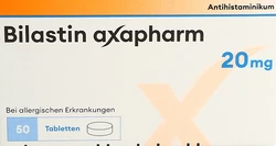 Bilastin axapharm Tablette 20 mg