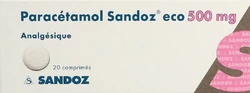 Paracetamol Sandoz eco Tablette 500 mg