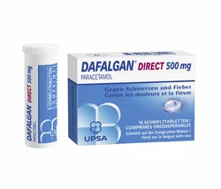 Dafalgan DIRECT Schmelztabl 500 mg