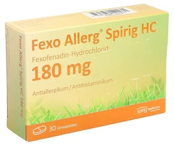 Fexo Allerg Spirig HC Filmtablette 180 mg