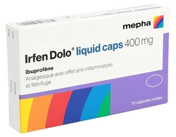 Irfen Dolo liquid caps 400 mg