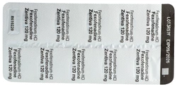 Fexofenadine Zentiva Filmtablette 120 mg