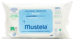 mustela Feuchttücher Wasser kompostierbar