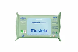 mustela Feuchttücher normale Haut kompostierbar