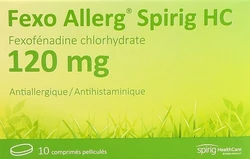 Fexo Allerg Spirig HC Filmtablette 120 mg