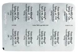 Fexo Allerg Spirig HC Filmtablette 120 mg