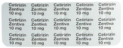 Cetirizin Zentiva Filmtablette 10 mg