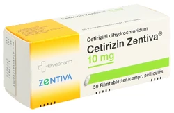 Cetirizin Zentiva Filmtablette 10 mg